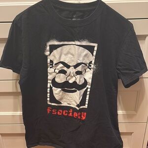 Loot Crate Exclusive Mr. Robot Fsociety Graphic T-Shirt